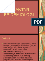 Pengantar Epidemiologi