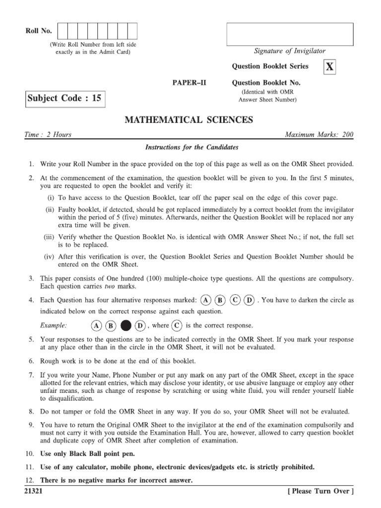 21321-SET-21-Math. Sc. (X) | PDF