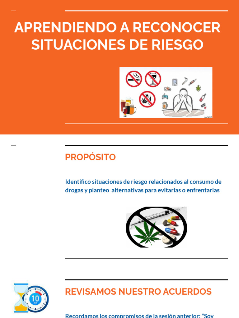 Aprendiendo A Reconocer Situaciones de Riesgo | PDF