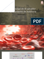 Fármacos Usados en Citopenias Factores de Crecimiento Hematopoyético