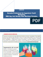 Unmsm: Escuela Profesional de Ingeniería Textil Marketing DBA Ing. Ind. Breezy Pilar Martínez Paredes