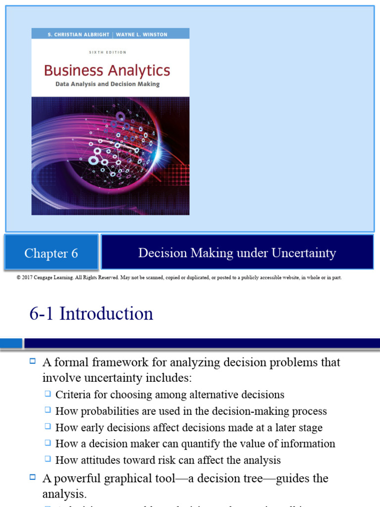 EMV in Decision Analysis Framework | PDF