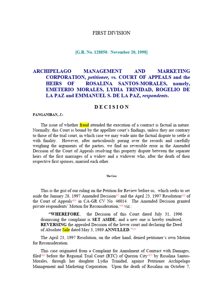 Vitiated Consent by Fraud PDF Appellate Court Lawsuit