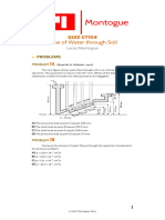 Permeability and Seepage Solved Problems