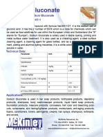 Sodium Gluconate TDS