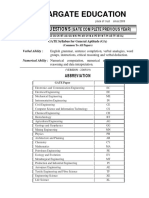 General Aptitude Booklet (77 Pages)