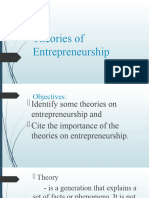 2.entrep. Theories of Entrepreneurship