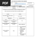 Ficha Mosaico Talavera