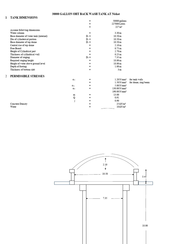 OHT Design and Reinforcement Details | PDF | Building Engineering ...