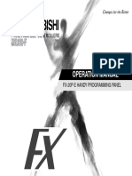 Operation Manual: Fx-20P-E Handy Programming Panel