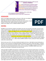 AULA SOBRE O ESPÍRITO SANTO