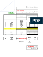 Schedule Nolda Vida Juli-Agustus 2023