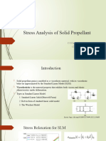 Stress Analysis of Solid Propellant