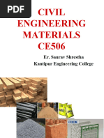 Introduction To Civil Engineering Material (1) 1