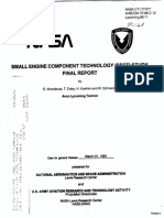 NASA. Small Engine Component Technology (SECT) Final Report.