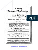 Living Funeral - Original Digitized Book