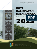 Kota Balikpapan Dalam Angka 2023