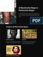 O Movimento Negro e Feminismo Negro