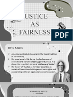Justice As Fainess