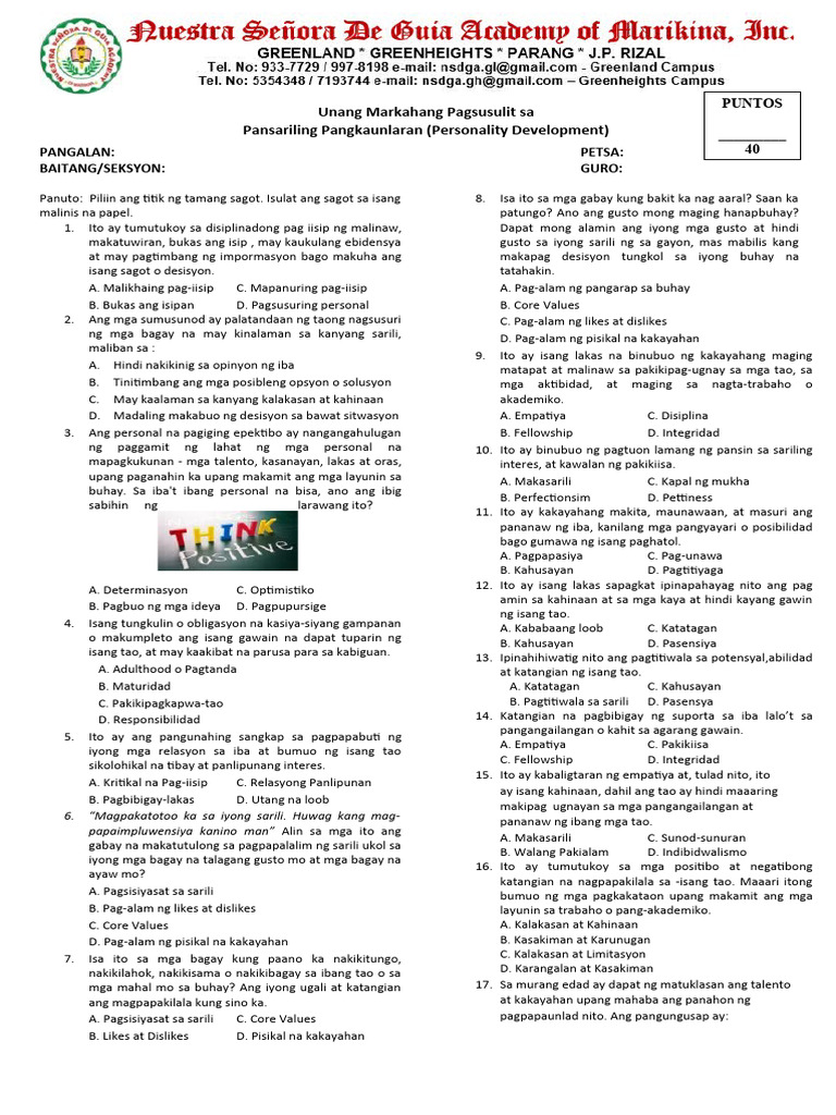 Perdev Midterm Exam Final | PDF