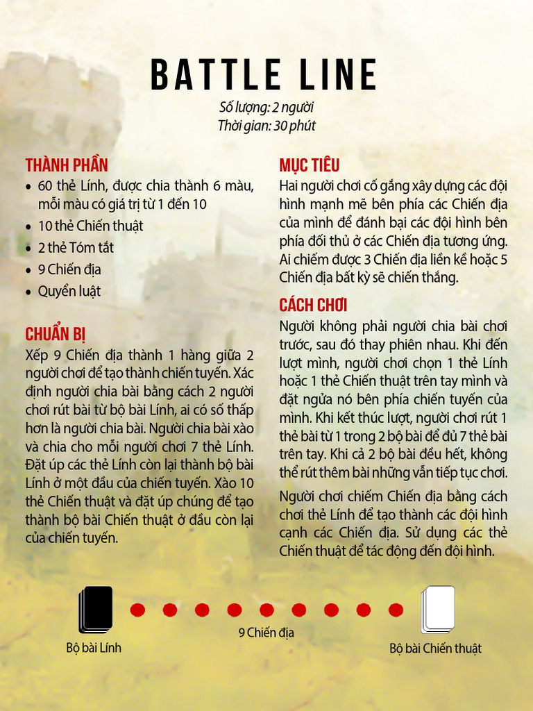 Luat Battle Line by NGL | PDF