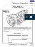 Technical Service Information: BMW ZF-5HP-18