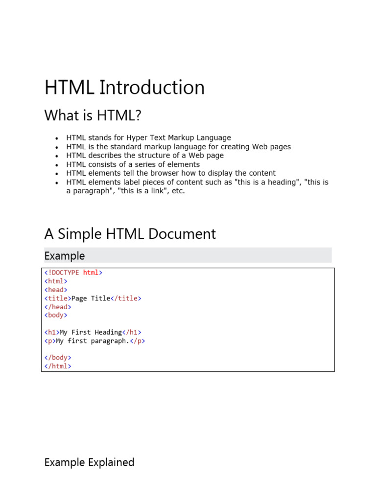Grade 8 Revision | PDF | Html | Html Element