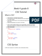 Week 4 Grade 8