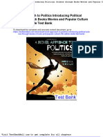 Novel Approach To Politics Introducing Political Science Through Books Movies and Popular Culture 5th Edition Belle Test Bank Full Download