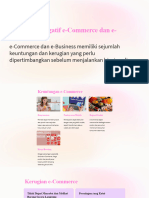 Positif Dan Negatif e Commerce Dan e Business