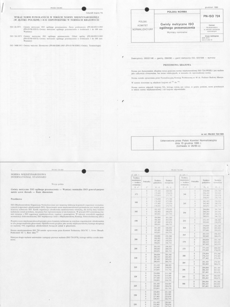 Pn-Iso 724 | PDF
