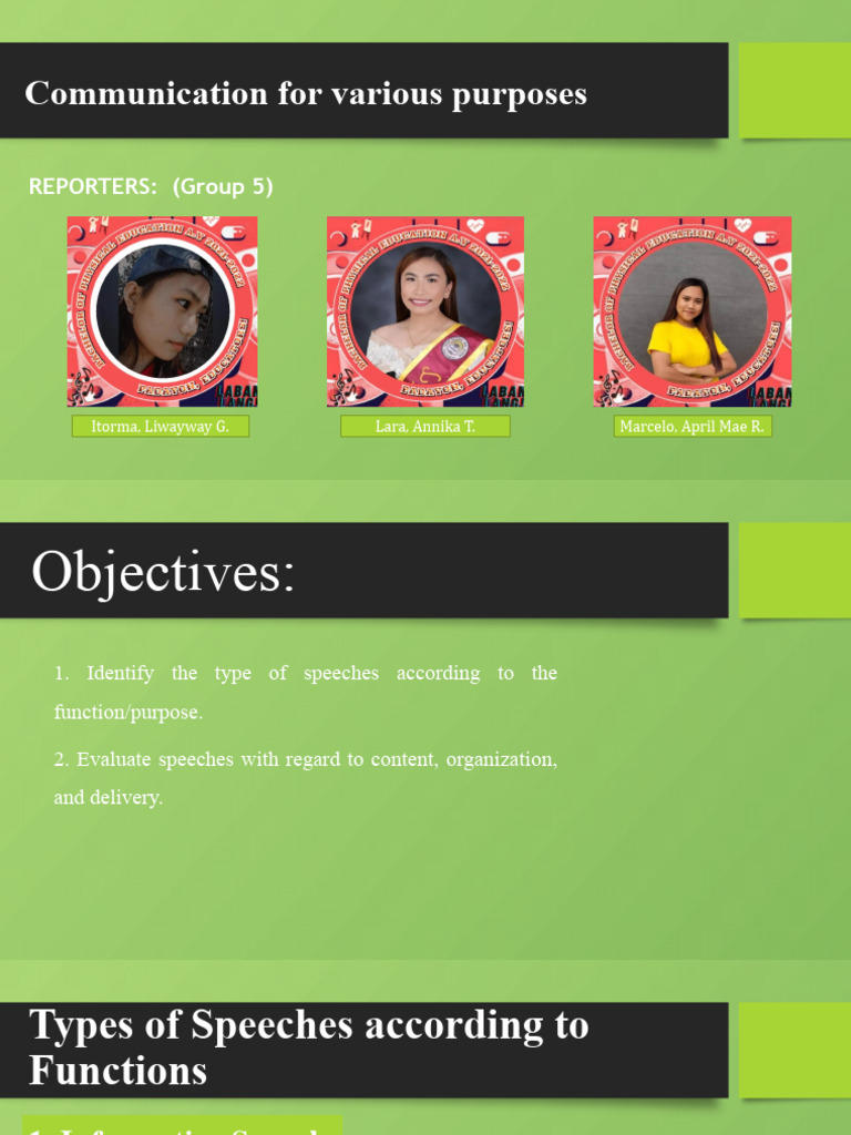Purposive Communication PPT (Topic 1 Final) | PDF | Rhetoric | Information