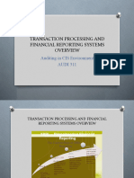 Transaction Processing and Financial Reporting System