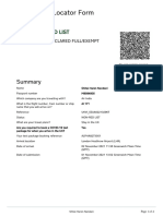 Shital Nandani - Passenger Locator Form 2