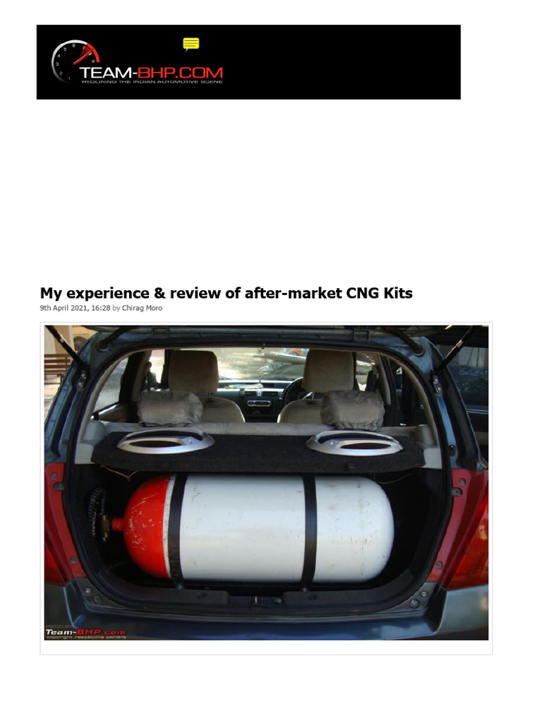 CNG Kit Car Maintenance | Download Free PDF | Car | Lubricant