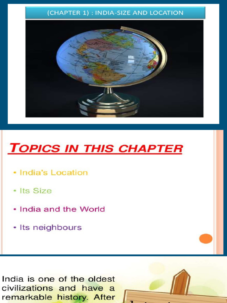 India Size and Location | PDF