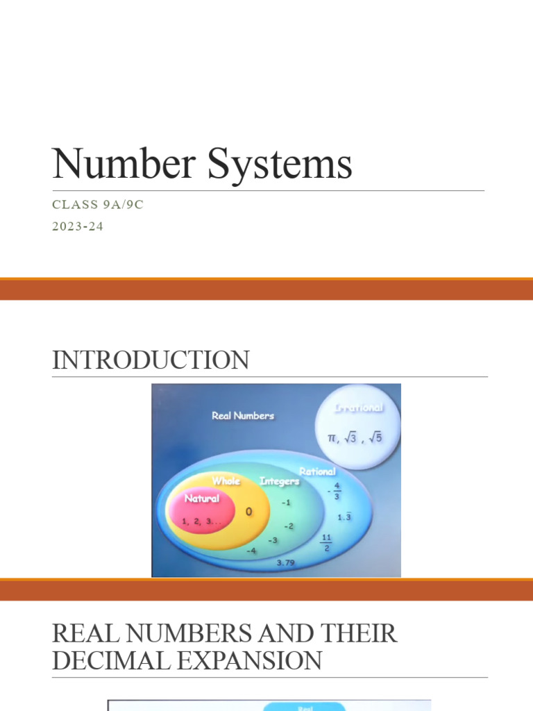 Number systems pdf