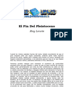 El Fin Del Pleistoceno - Roy Lewis 5424 - 5765