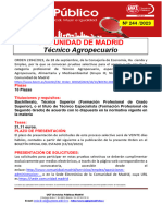 Boletín Diario de Empleo Público (13 de Octubre de 2023)