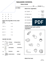 Final Exam Grade 1 Term 2