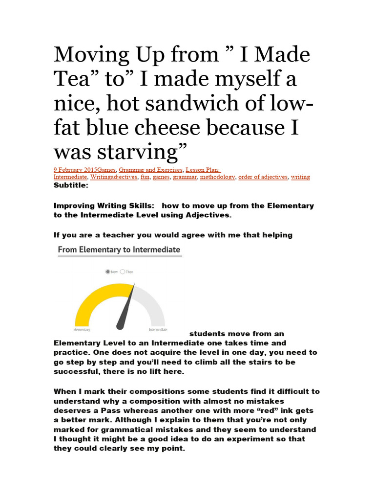 Enhancing Writing with Adjectives | PDF | Self-Improvement | Wellness
