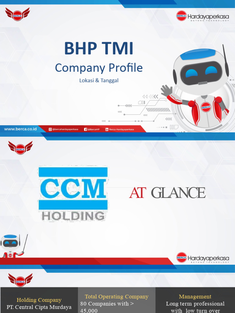 Company Profile Pt Berca Hardayaperkasa Msi R3 Pdf Economies