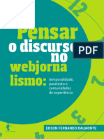 Pensar o Discurso No Webjornalismo