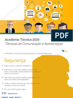 Técnicas de Comunicação e Apresentação - 23.06.2020