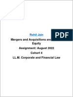 LLM Open Book Assignment M A and Private Equity 1690649042