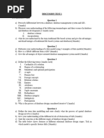 Database Test 1