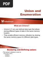 Union and Enumeration