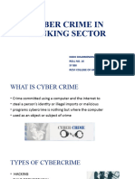 Cyber Crime in Banking Sector
