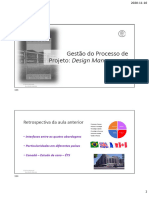 Gestão Processo Projeto