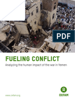 Fueling Conflict: Analyzing The Human Impact of The War in Yemen